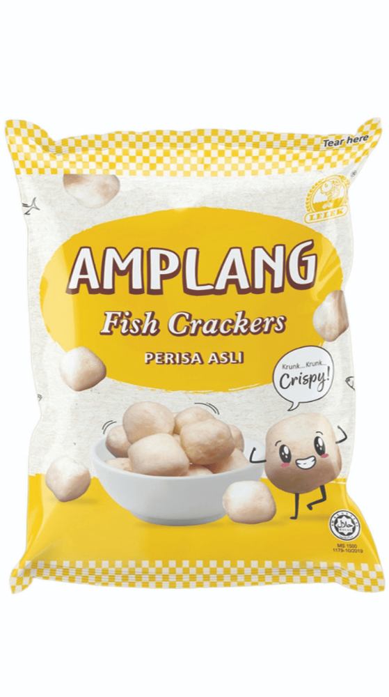 Cheese & Onion Fish Crackers